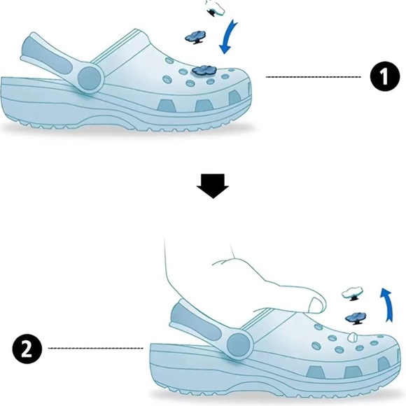 “Jibbts” Croc Shoe Design Letters - Picture 6 of 6